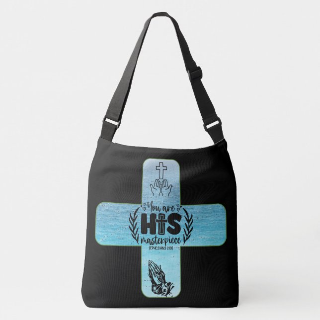 Bolsa Ajustável "Você É Sua Escória-mestre" Bíblia Verso (Frente)