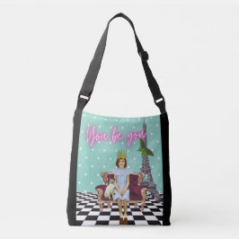 Bolsa Ajustável Você Está Empoderando Pop de Arte Menina