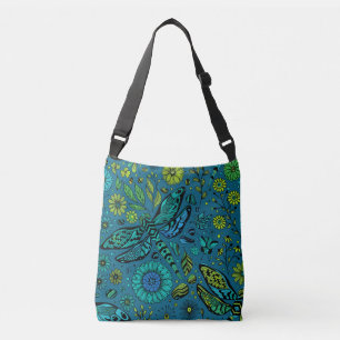 Bolsa Ajustável Voe, voe libélula em azul