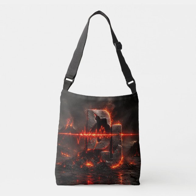 Bolsa Ajustável Volcanic Pulse DJ (Frente)