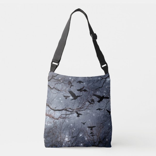 Bolsa Ajustável Voo de Corvo Celestial Chaótico (Frente)