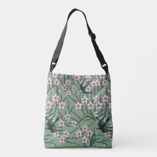 Bolsa Ajustável Walter Crane - Andorinhas e Flores de Amendoeira C