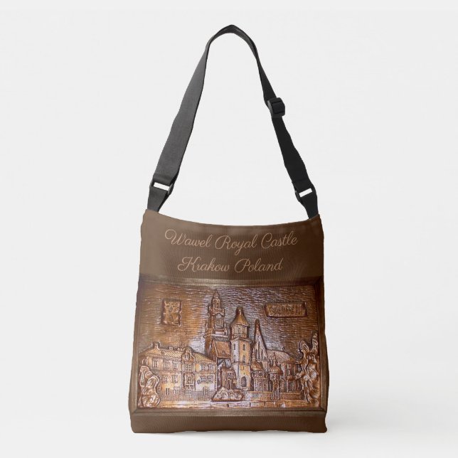 BOLSA AJUSTÁVEL WAWEL ROYAL CASTLE KRAKOW POLÔNIA (Frente)