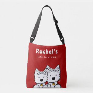 Bolsa Ajustável Westie Girl Personalizada