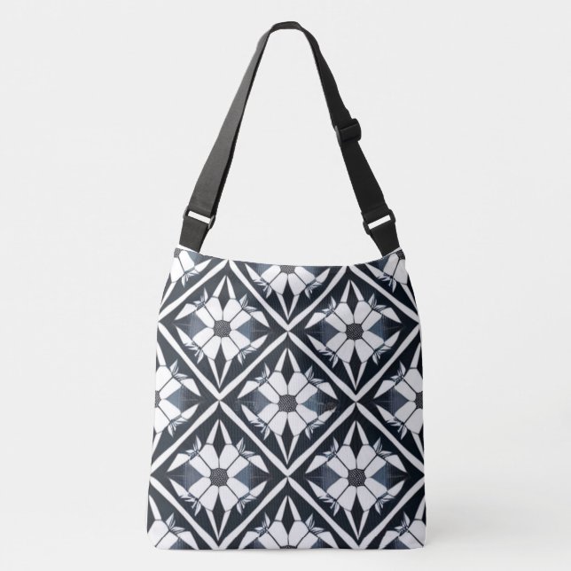 Bolsa Ajustável White Lily Dentro a Diamond (Frente)