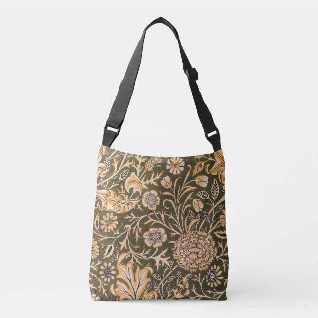 Bolsa Ajustável William Morris Cherwell Wallpaper Pattern (Frente)