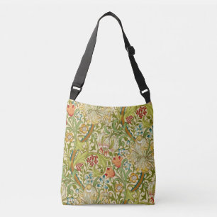 Bolsa Ajustável William Morris Ouro Lily Vintage Pré-Raphaelite