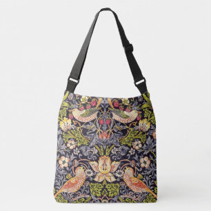 Bolsa Ajustável William Morris Strawberry Thef Floral Art Nouveau