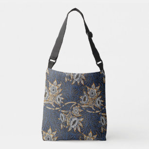 Bolsa Ajustável William Morris Tulip Willow Blue Patterno