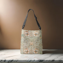 Bolsa Ajustável William* Morris Victorian Honeysuckle Floral