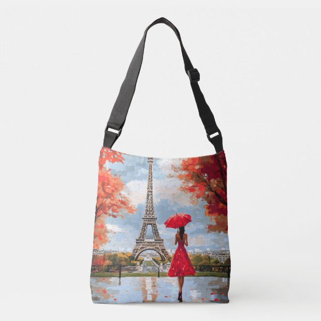 Bolsa Ajustável Wind Romance Paris Chic Walk (Frente)