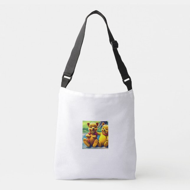 Bolsa Ajustável Winnie, o Pooh 8. (Frente)