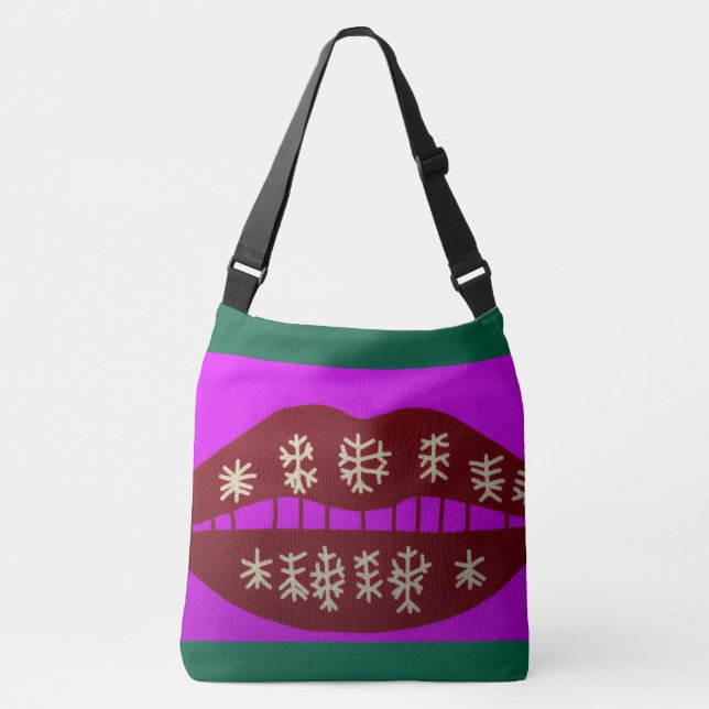 Bolsa Ajustável Winter Holiday Smile (Frente)