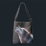 Bolsa Ajustável Wolf Howling Lone Wolf<br><div class="desc">Lobo uivando, se você ama lobos ou é um lobo solitário isso é para você. Leve este lobo selvagem para casa com você e viva no lado selvagem.</div>