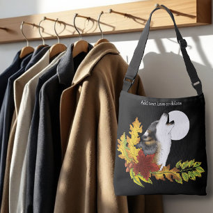 Bolsa Ajustável Wolf Howling Moon