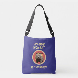Bolsa Ajustável Wombat de Hip-hop Engraçado em Casa