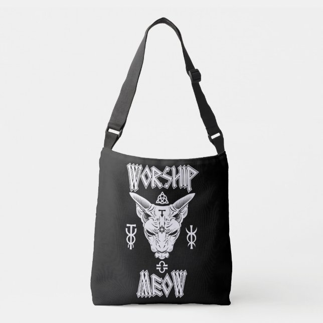 Bolsa Ajustável Worship Meow (Frente)