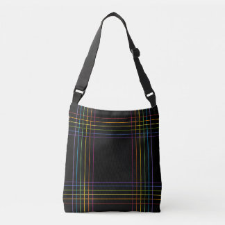 Bolsa Ajustável Xadrez Arco-íris