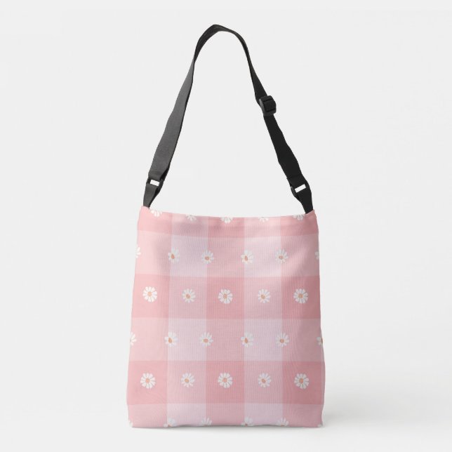Bolsa Ajustável Xadrez de Margarida Pêssego (Verso)
