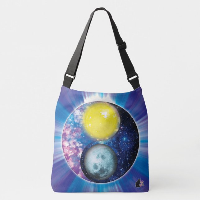 Bolsa Ajustável Yang-Yin / Sol-Lua  (Frente)