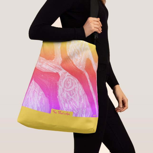 Bolsa Ajustável Yellow&Blossom  (Close Up)