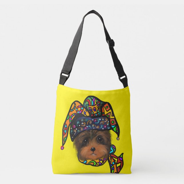 BOLSA AJUSTÁVEL YORKIE POO           (Frente)