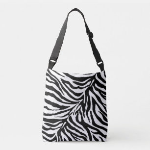Bolsa Ajustável zebra 1 impressão em branco e preto