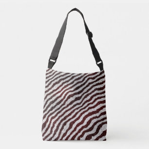 Bolsa Ajustável Zebra castanha