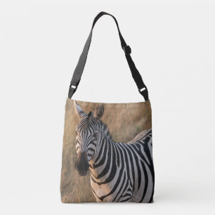 Bolsa Ajustável Zebra Natural Setting Crossbody Bag