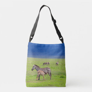 Bolsa Ajustável Zebra nos prados de África