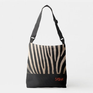 Bolsa Ajustável Zebra Skype Collection Crossbody Bag