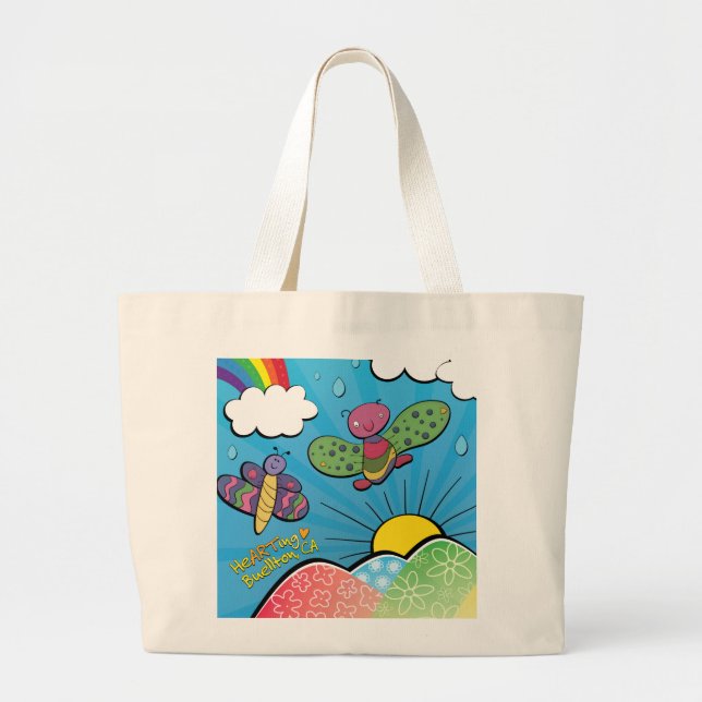 Bolsa - Amar a Chuva - Buellton.Art (Frente)