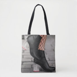Bolsa Booted & Bold Ankle Boot Tote