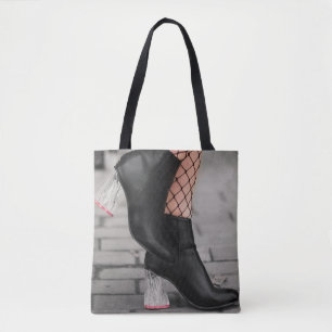 Bolsa Booted & Bold Ankle Boot Tote