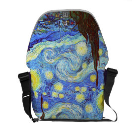 Bolsa Carteiro A noite estrelado, Vincent van Gogh