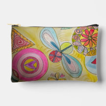 Bolsa com arte original - portal abstrato