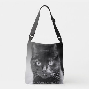 Bolsa crossbody da rocha dos gatos pretos