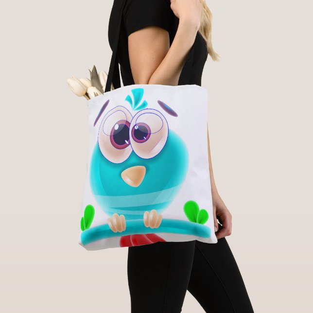 Bolsa Cute Birdie Groove Tote (Close Up)