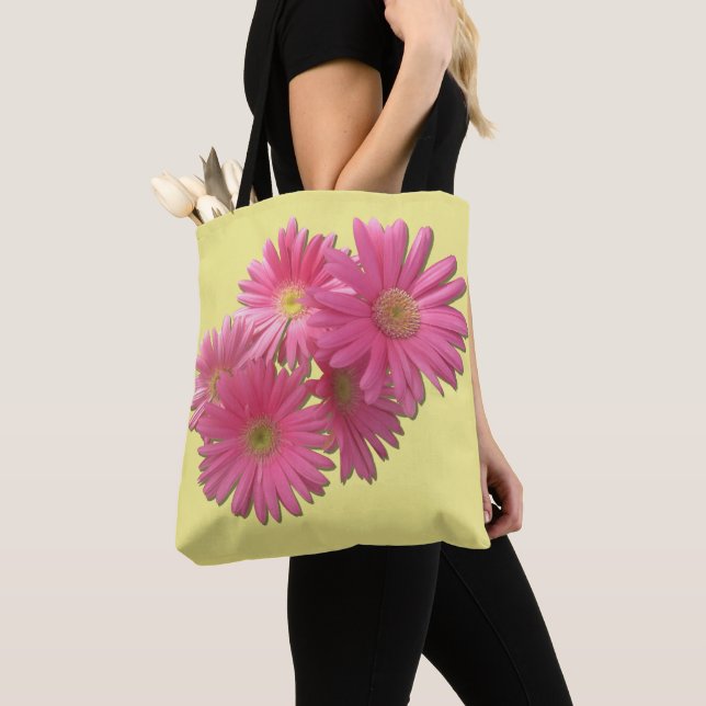Bolsa - Dark Pink Gerbera Daisies (Close Up)