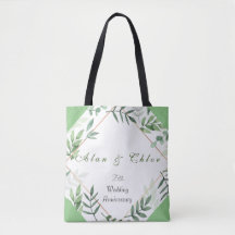 Bolsa de 25 Verde Chic Botânica