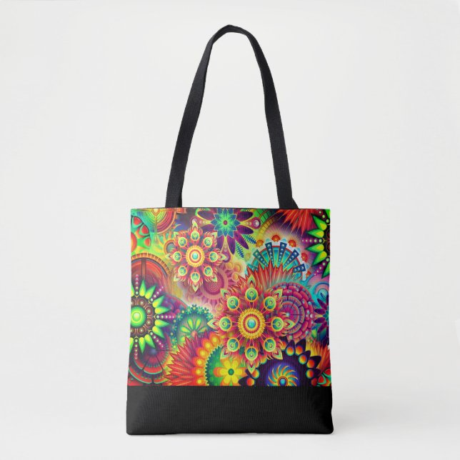 Bolsa de Abstrato de boho (Frente)