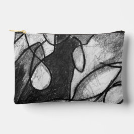 Bolsa de acessórios com design azul