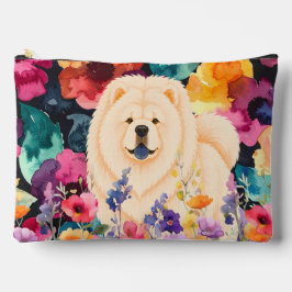 Bolsa de Acessórios Grande ZEN GARDEN Cream Chow
