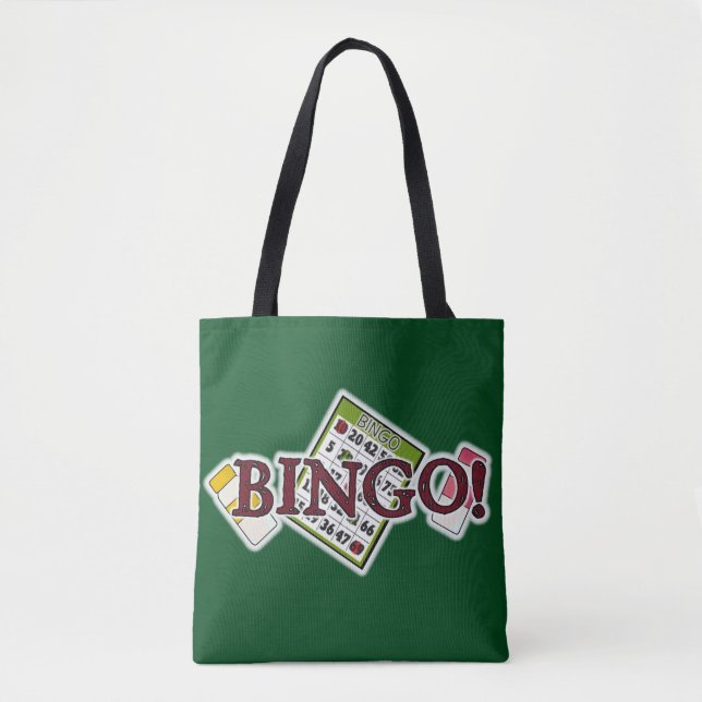 Bolsa de arte de cartas de bingo (Frente)