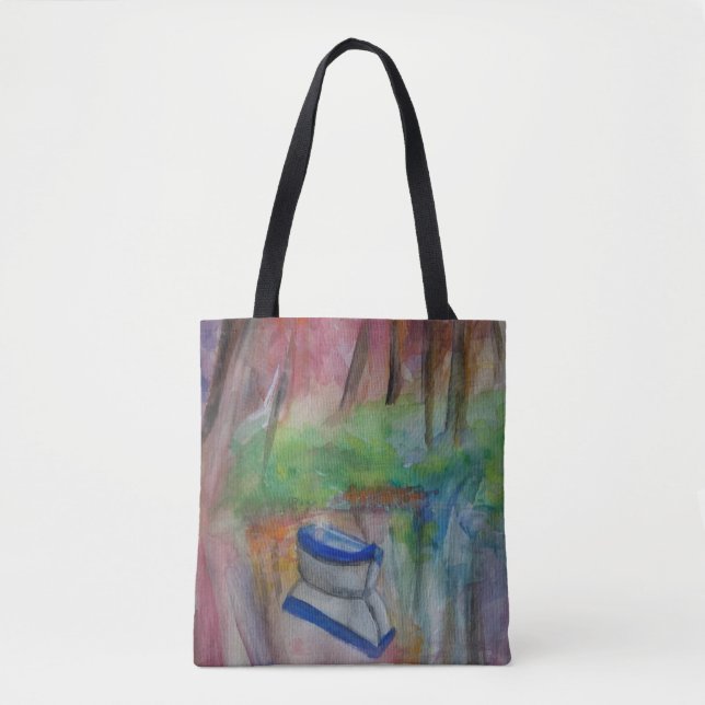 Bolsa de Arte por Aquarela Romântica (Frente)