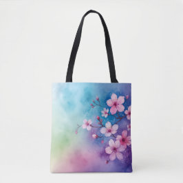 Bolsa de Arte por Aquarelas do Japão Sakura
