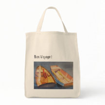 Bolsa de Barco de Linha ' Bon Voyage'