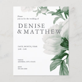 Bolsa de Base de Orçamento Convite de Casamento Co