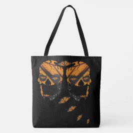 Bolsa de Borboleta Monarca Caveira Tote Bag