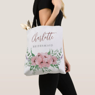 Bolsa de Bridesmaid, cor-de-rosa-claro